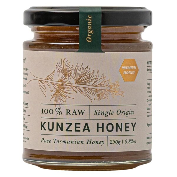 Zea Gourmet Kunzea Pure Tasmanian Honey 250g