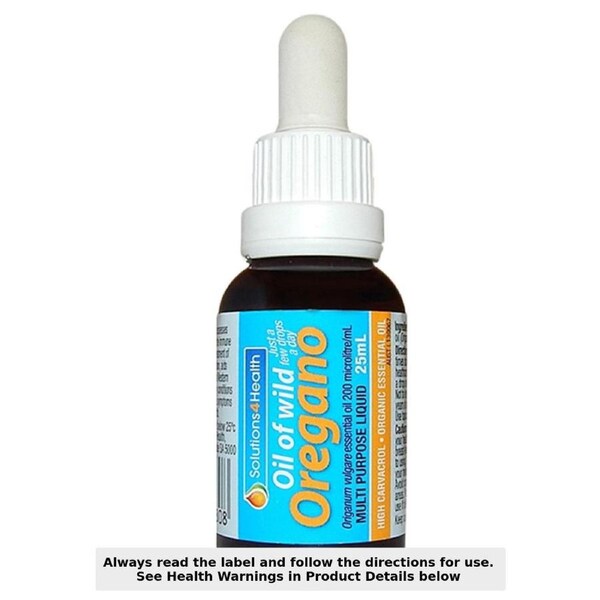 Solution 4 Health Wild Oregano Oil 25ml