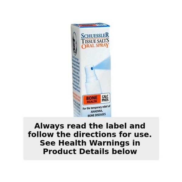 Schuessler Tissue Salts Calc Phos Bone Health Spray 30ml
