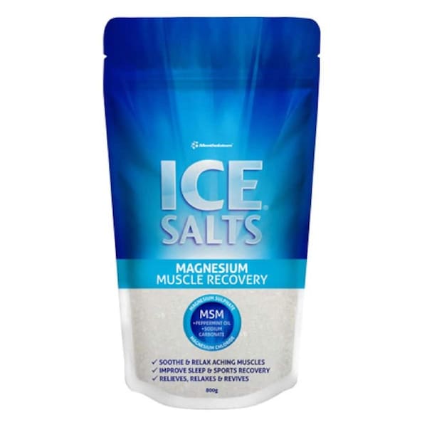 Mentholatum Ice Salts Magnesium Muscle Recovery 800g