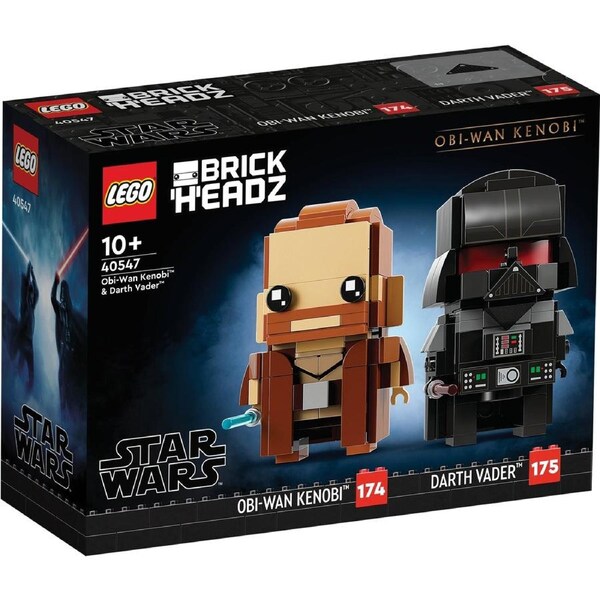 LEGO® 40547 BrickHeadz™ Obi-Wan Kenobi™ & Darth Vader™