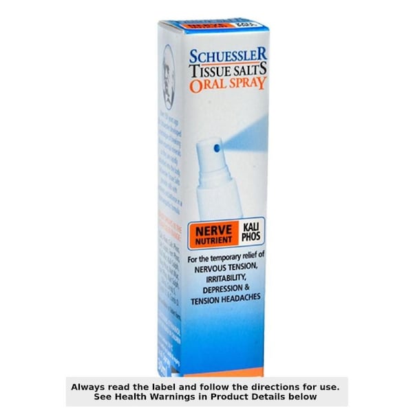 Schuessler Tissue Salts Kali Phos Nerve Nutrient Spray 30ml
