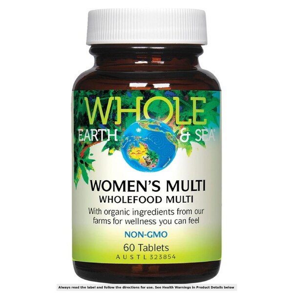 Whole Earth and Sea Women's Multi 60 Tablets