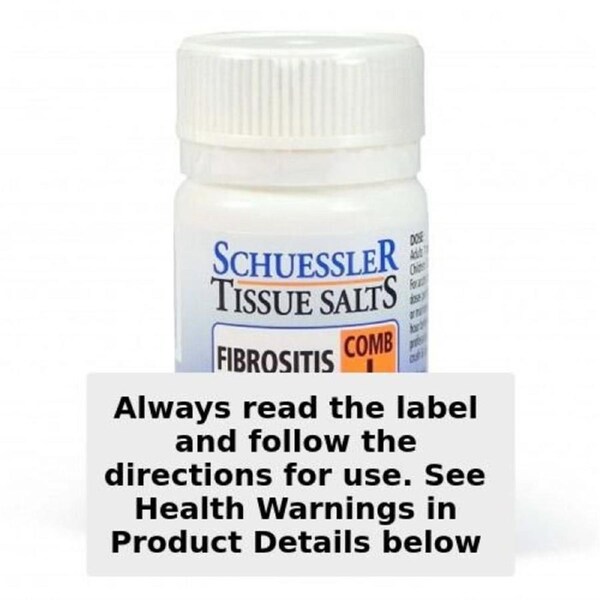 Schuessler Tissue Salts Comb I Fibrositis 125 Tablets