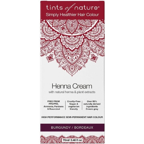 Tints of Nature Henna Cream Burgundy 70ml