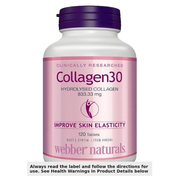 Webber Naturals Collagen30 120 Tablets