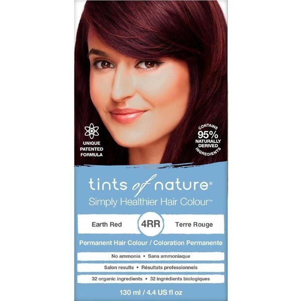 Tints of Nature 4RR Earth Red Permanent Hair Colour 130ml