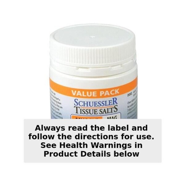 Schuessler Tissue Salts Mag Phos Muscle Relaxant 250 Tablets