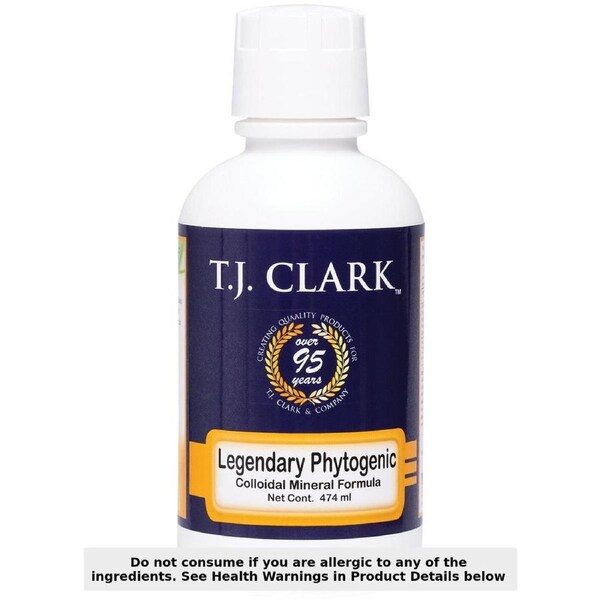 TJ Clark Legendary Phytogenic Colloidal Minerals 474ml