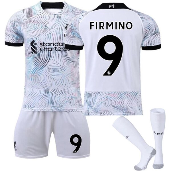 Nevenka FIRMINO #9 Liverpool Home Jersey 2022/23 Soccer Jersey Kit Football T-shirt Set For Adult Kids 16