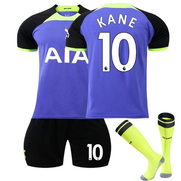Nevenka KANE #10 Tottenham Hotspur F.C Away Jersey 2022/23 Soccer Jersey Kit Football T-shirt Set For Adult Kids L