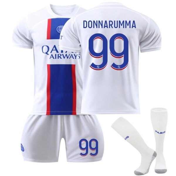 Nevenka DONNARUMMA #99 Paris F.C Second Away Jersey 2022/23 Soccer Jersey Kit Football T-shirt Set For Adult Kids 18