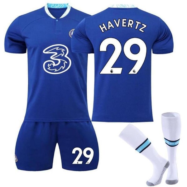 Nevenka HAVERTZ #29 Chelsea Home Jersey 2022/23 Soccer Jersey Kit For Adult Kids 30