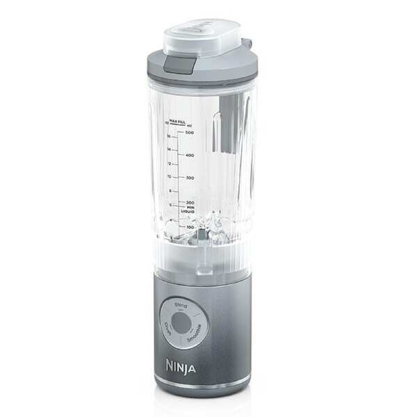 Ninja Blast Max Cordless Portable Blender Platinum Silver BC251SL