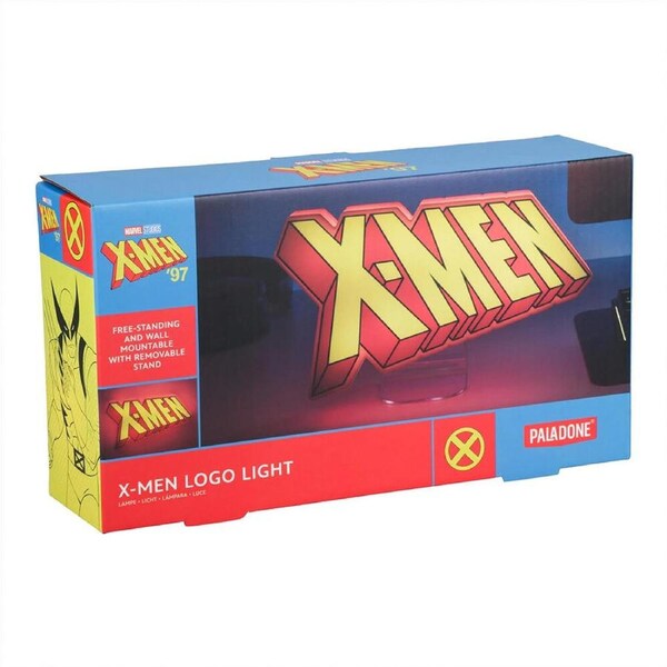 Marvel Free-Standing and Wall Mountable Xmen Logo Desk/Bedside Light 27cm