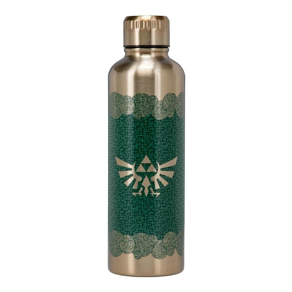 Nintendo Zelda Tears Of The Kingdom Kids Metal Insulated Water Drinking Bottle