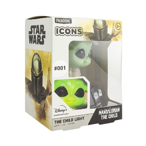 Star Wars The Mandalorian The Child Icon V2 Bedside/Desk Light Decor 8y+