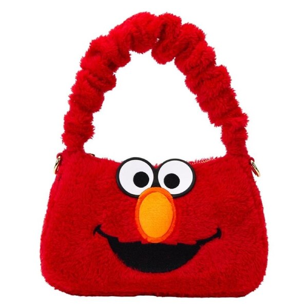 Loungefly Sesame Street Elmo 6 inch Plush Crossbody