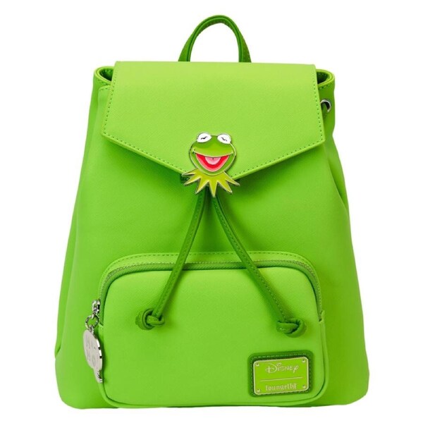 Loungefly The Muppets Kermit The Frog 10 inch Faux Leather Mini Backpack