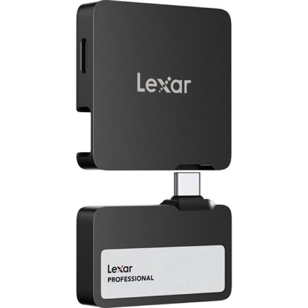 Lexar Professional GO SL400 SSD Black with Hub - 2TB