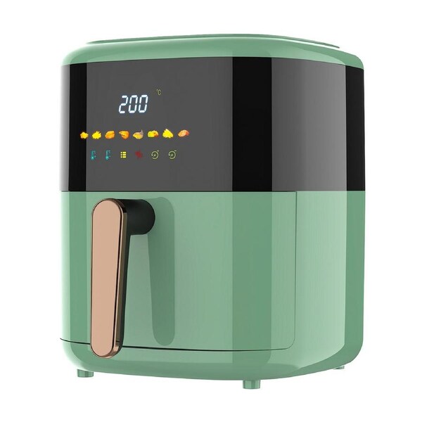 Advwin Air Fryer, Oil-Less Healthy Electric Cooker Kitchen Oven, 8 Preset Set & LED Touch Digital Screen, Green