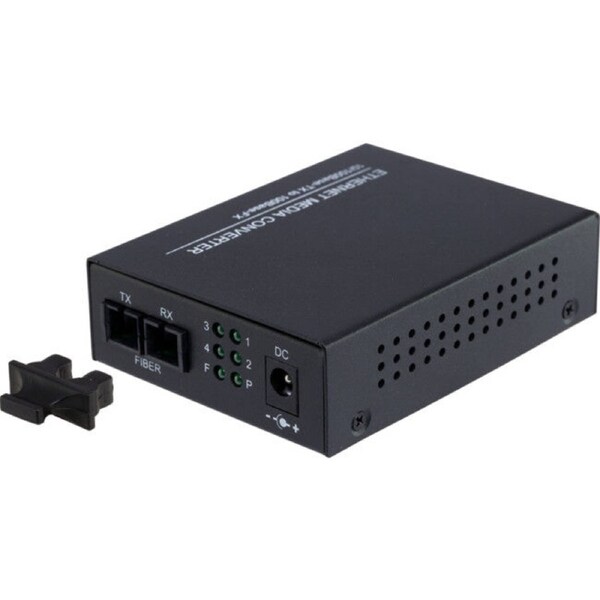 4 PORT 100M FIBRE MEDIA CONVERTER