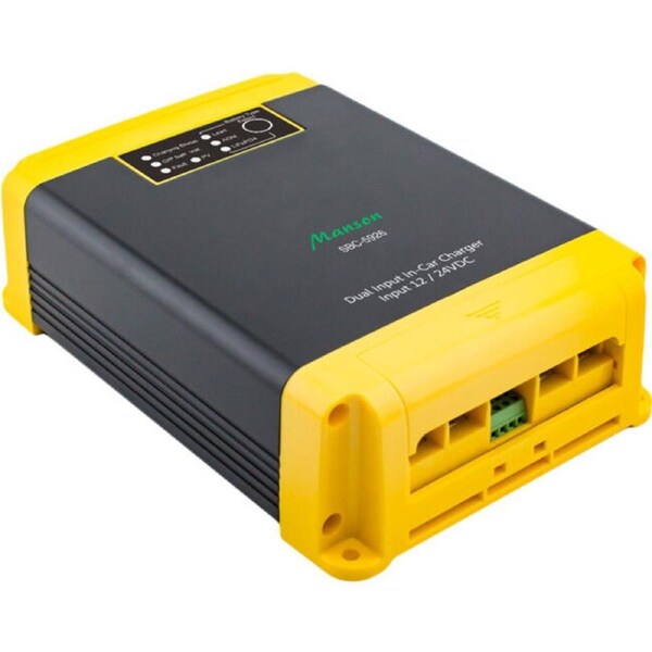 24V 12A DC-DC BATTERY CHARGER WITH DUAL INPUTS