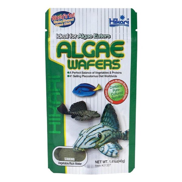 Hikari Tropical Algae Wafers Fish Food 40 gm