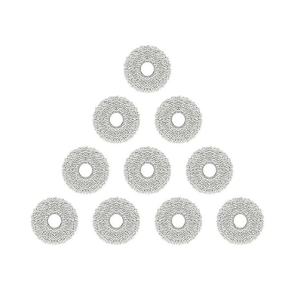 10-Piece Mop Cloth for Bot L10s Ultra, S20, S10 Pro, X10, Q, B101CN Robot Vacuum