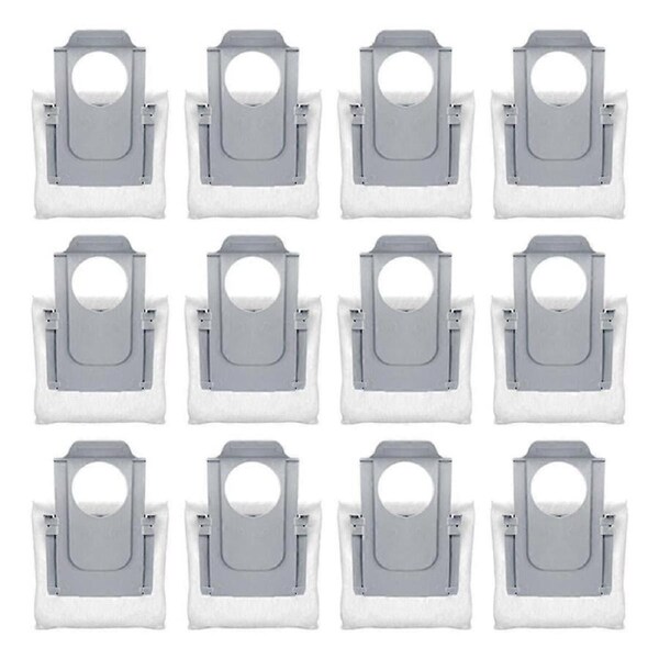 12PCS Dust Bag for Q MaxV/P10 Pro Robot Vacuum Cleaner Replacement Parts