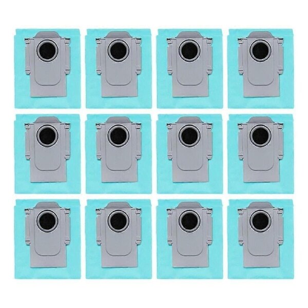 12PCS Activated Carbon Dust Bags for Q/P10 Robot Vacuums
