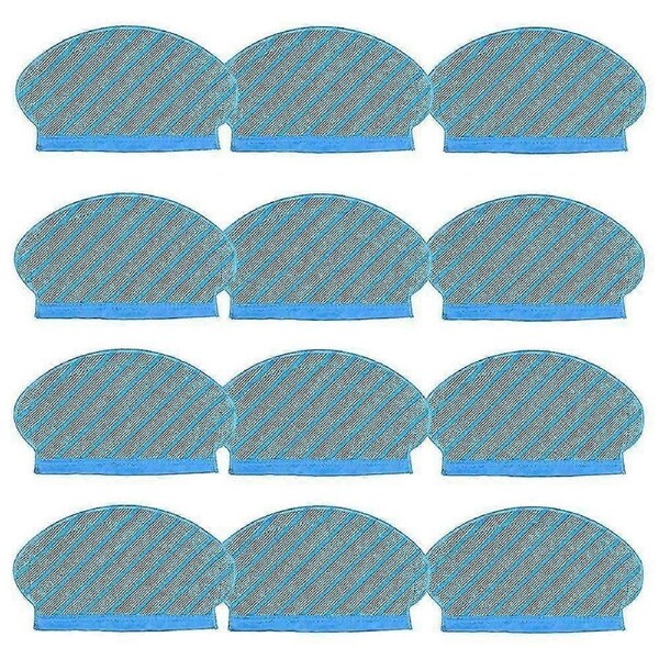 12 Mop Cloth Pads for Deebot Ozmo 950 920 Vacuum Cleaners