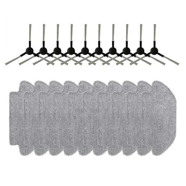 Genio Laser L800 Robot Vacuum Cleaner Spin Side Brush Mop Cloths Rag