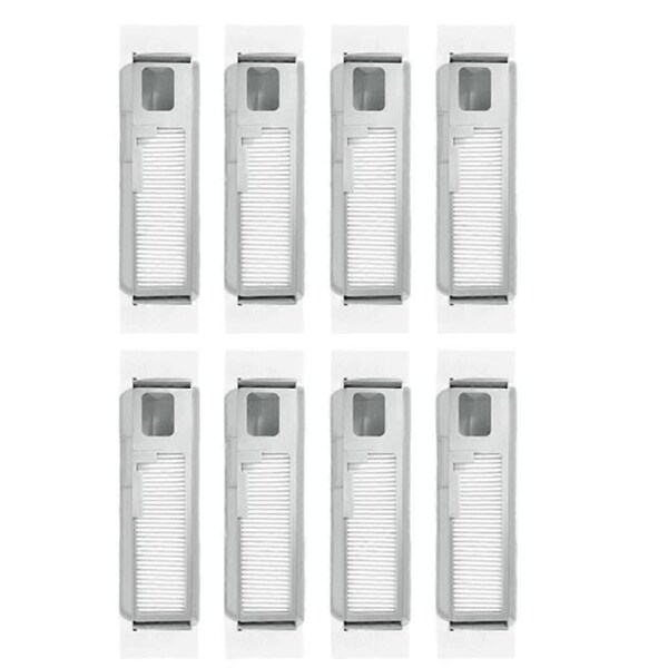 8PCS Replacement Accessories for J4 Lite Robot Vacuum - Filter, Dust Bag