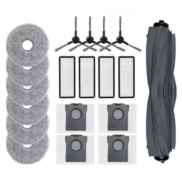 Bot L30 Ultra Robot Vacuum Cleaner Spare Parts: Rubber, Side Brush, HEPA