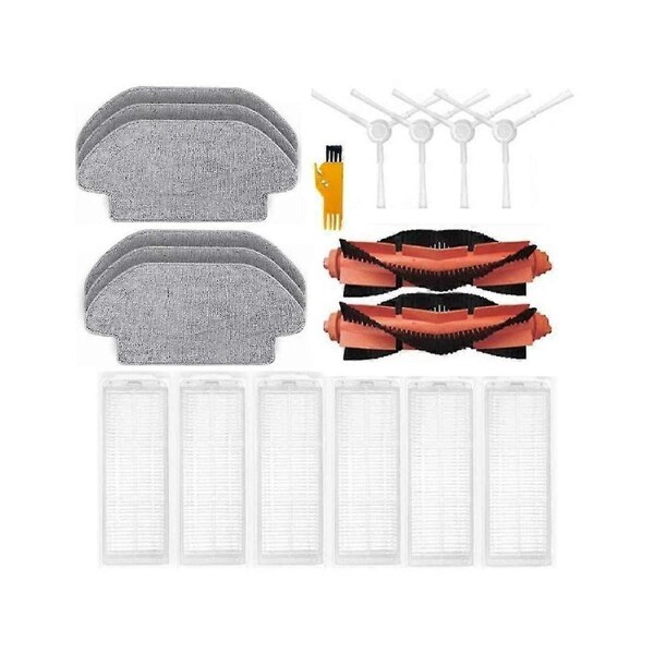 Main Brush, HEPA Filter for S12 Robot Vacuums