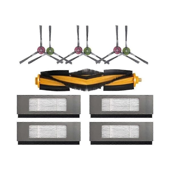 Main Brush Side Hepa Filter 950 920 T8 T8+ T9 Vacuum Cleaner Accessories