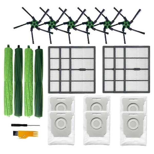 24PCS Replacement Parts for S9 (9150), S9+ Plus (9550) Robot Vacuums