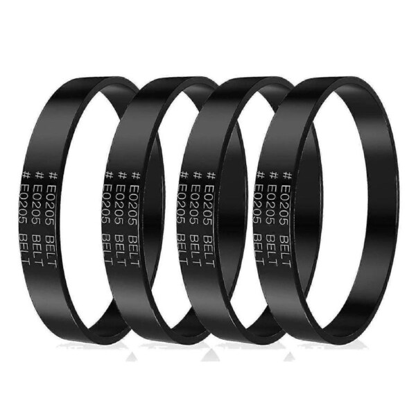 4 Pack Replacement E0205 Vacuum Belt for Eureka PowerSpeed Cleaner Parts Model