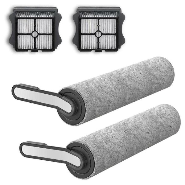 Roller Brush and Vacuum Cleaner Filter for Floor One S5 Cordless Wet Dry