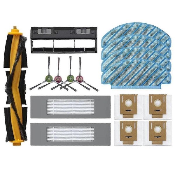 Replacement Parts for Deebot T9/T8/N8 Pro - Brushes, Filters, Mop Cloth, Dust Bags
