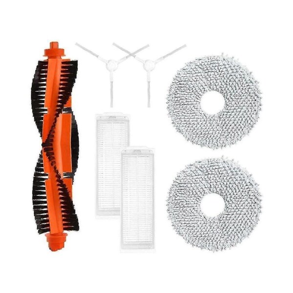 Roller Main Side Brush HEPA Filter Mop Cloths for Self-Cleaning Robot 2 C101