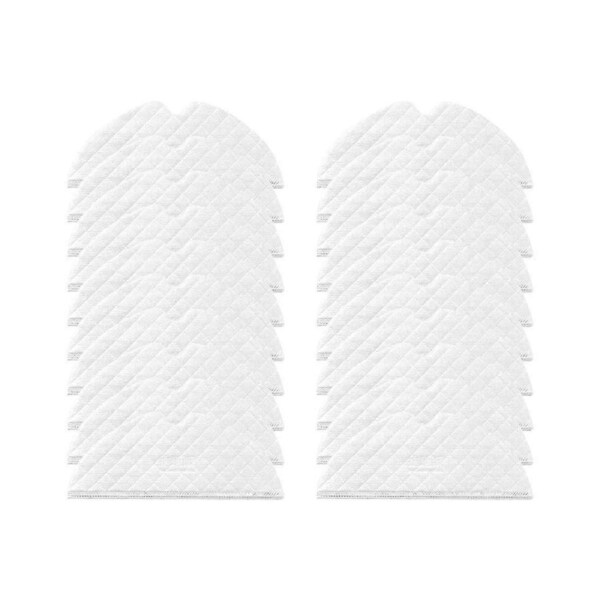 20pcs Disposable Mop Cloth For 1c/ 2c/1t / D9 L10pro Vacuum Cleaner