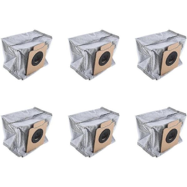 6PCS Dust Bags for X8 Pro Robot Vacuum Self-Empty Station