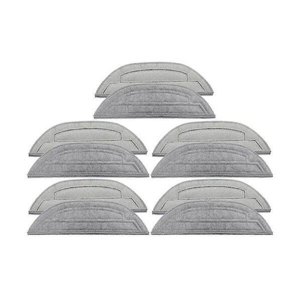 10-Pack Mop Cloth for S8 MaxV Ultra or G20S S8Pro MaxV Robot Vacuums