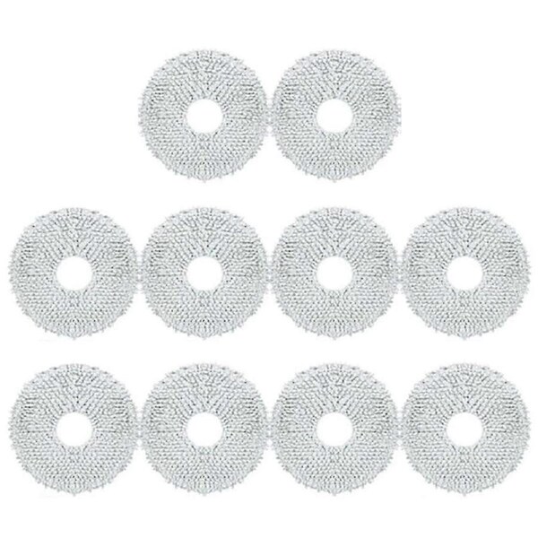 10-Pack Mop Cloths for 11090 Spin Revolution Robot Vacuum