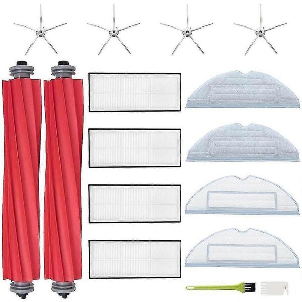 Replacement Main Brush Side Hepa Filter Compatible S7 T7s T7 Plus G10 Vacuum