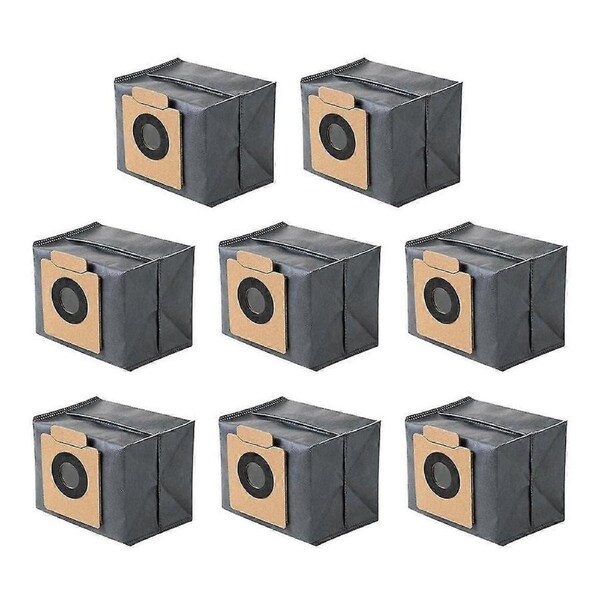 8pcs Dust Bags Clean X8 Pro Self-empty Station Robot Vacuum Cleaning