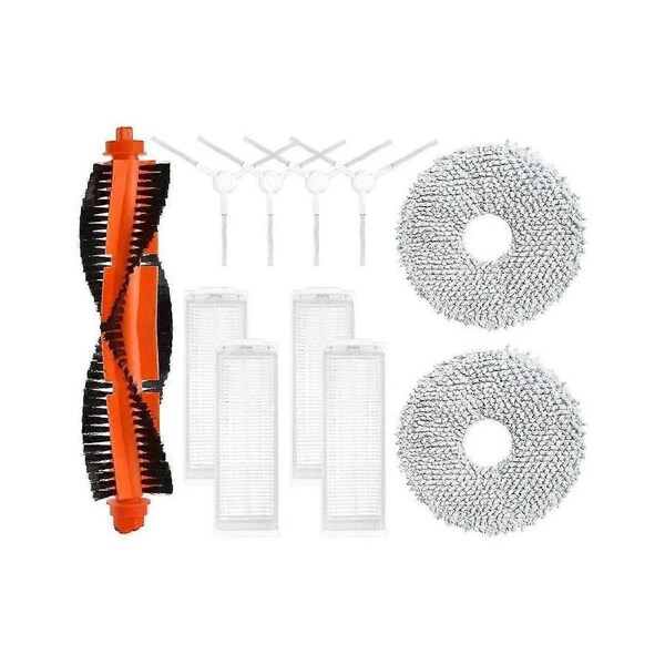Main Side Brush, HEPA Filter, Mop Cloth for Self-Cleaning Robot 2 C101