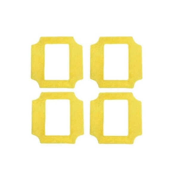 4pcs Window Cleaning Robot Mop Weeper Cloth Universal Square Clean Wipes